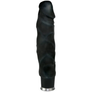You2Toys Nature Skin Big Vibe Dildo Vibrator 23.5 cm - Black