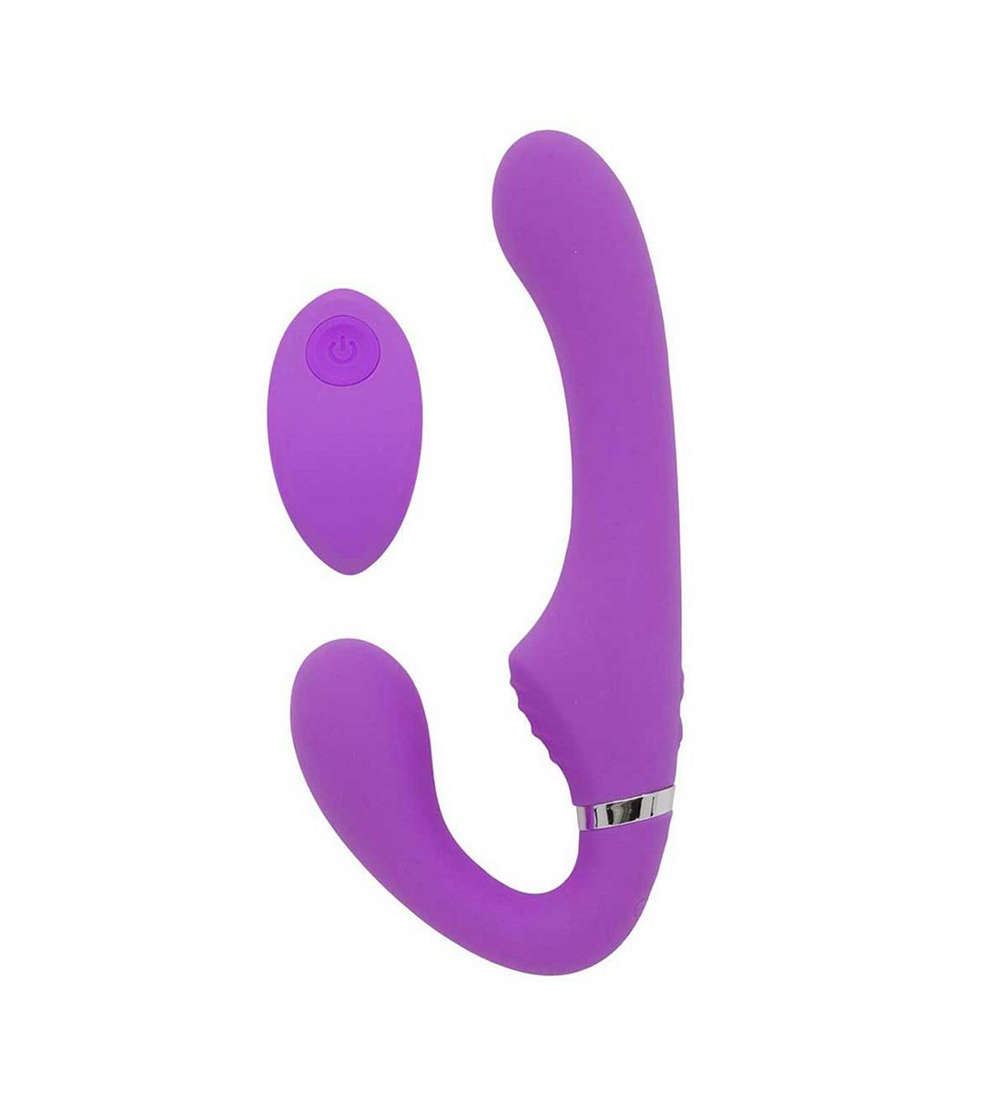 Ann Summers Be Proud Remote Strapless Strap On Purple