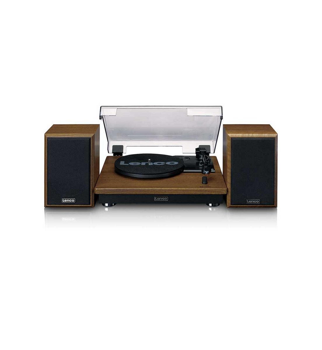 Lenco Ls-100 Turntable And Hi Fi Speakers