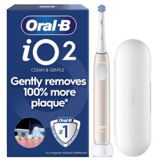 Oral B Oral-B Io2 Calm Pink Electric Toothbrush + Travel Case