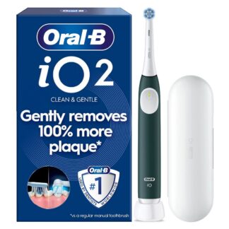Oral B Oral-B Io2 Forest Green Electric Toothbrush + Travel Case