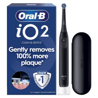 Oral B Oral-B Io2 Night Black Electric Toothbrush + Travel Case