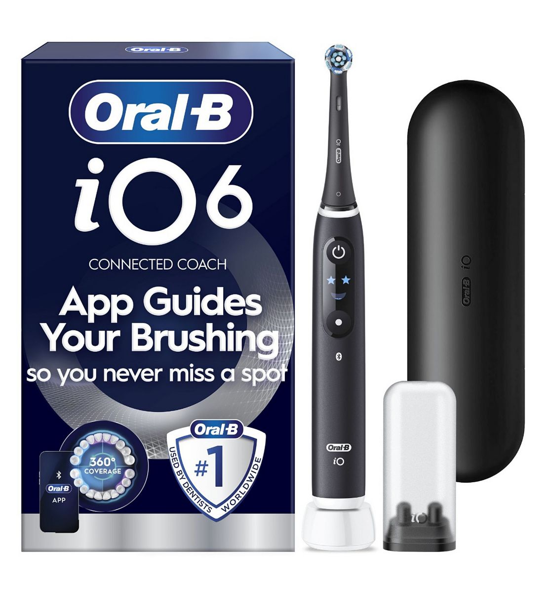 Oral B Oral-B Io6 Black Lava Electric Toothbrush