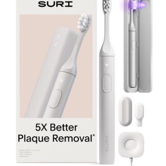 Suri Sonic Electric Toothbrush & Uv Travel Case Sea Mist
