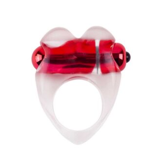 Ann Summers Heart Cock Ring Red