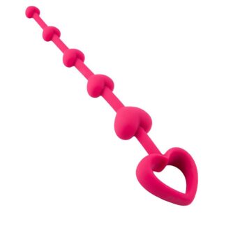 Ann Summers Lovers Heart Beads Pink